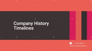 Multipurpose Company History Timelines PPT Templates