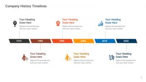 Download Professional Company History Timelines PowerPoint Presentation Themes