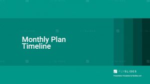 Buy and Download for Free Monthly Business Plan Timelines Diagram PowerPoint (PPT) Template Design