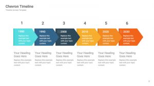 Purchase and Download for Free Arrow Timelines Diagram PowerPoint (PPT) Template Design