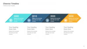 Purchase and Download for Free Arrow Timelines Diagram PowerPoint (PPT) Template Design