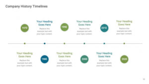 How to Make a Timeline for Company History Presentation Using Google Slides