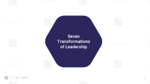 The Seven Levels of Leadership Development and their Impact