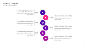 Top Benefits of Using Creatively Designed Vertical Timeline Templates