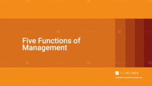 Five Functions of Production Management
