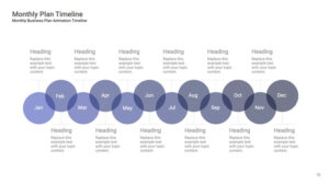 Ready-made Timeline Slide Designs