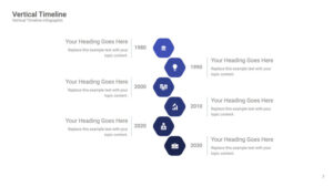 Purchase This Vertical Timelines Diagram for Keynote