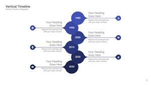 Features of Vertical Timeline Diagram Keynote Presentation Template