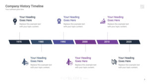 Best Company Timeline Template for PowerPoint Presentations