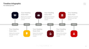 Purchase and Download Unsorted Timelines Google Slides Theme and Template