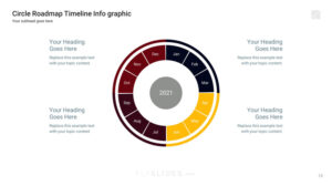 Attractive Features of Unsorted Timelines PowerPoint Presentation Template
