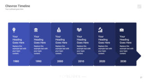 Detailed Vertical Timelines for PowerPoint Presentations