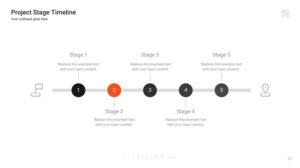 Litigation Timeline Designs using Master Slides