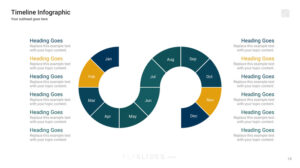 Circle Roadmap Timeline Infographics