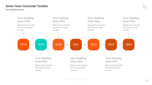 Swimlane Timeline Project Infographics